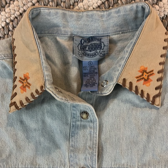 Cambridge Dry Goods Vintage shirt. Size 8 - Picture 3 of 6